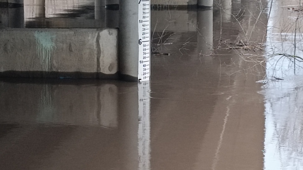 В Сердобске уровень воды в реке начал снижаться