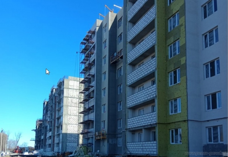 В пензенской Заре завершается строительство пятого дома для переселенцев