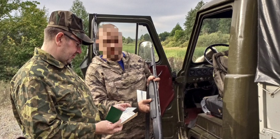 В Городищенском районе сотрудники охотнадзора задержали браконьера