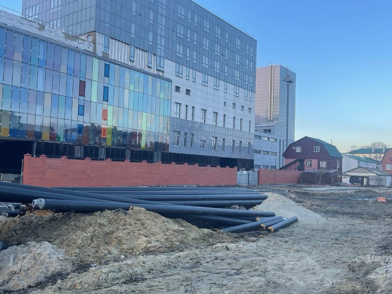 Пензенцам рассказали о ходе строительства дороги возле цирка