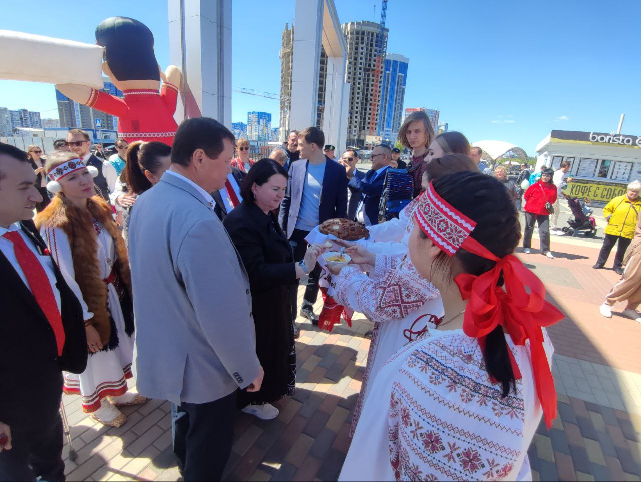 Ольга Чистякова приветствовала участников фестиваля Шумбрат-2024