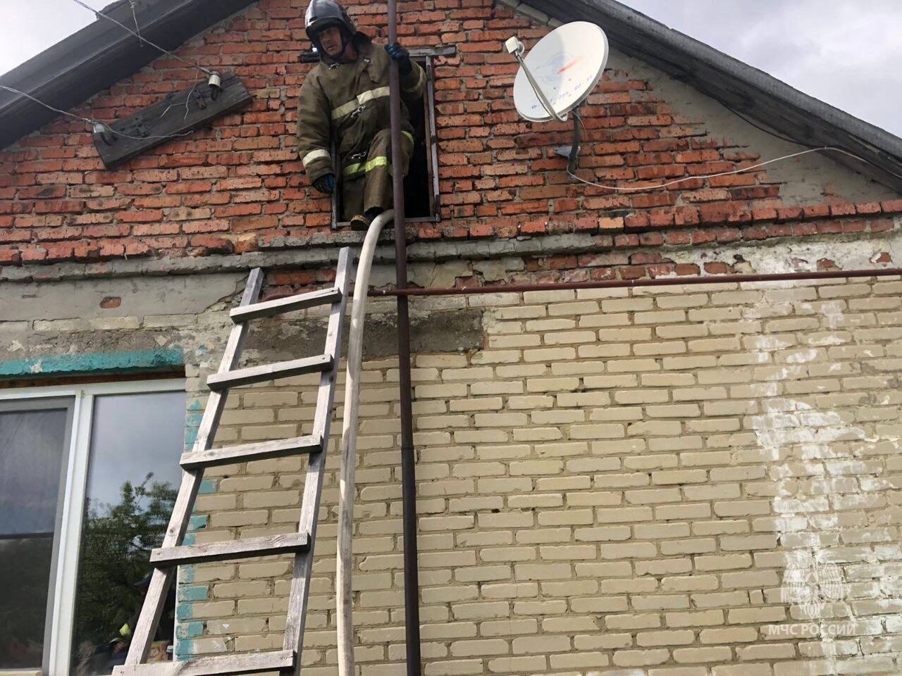 В Лунинском районе пожар унес жизнь пенсионера