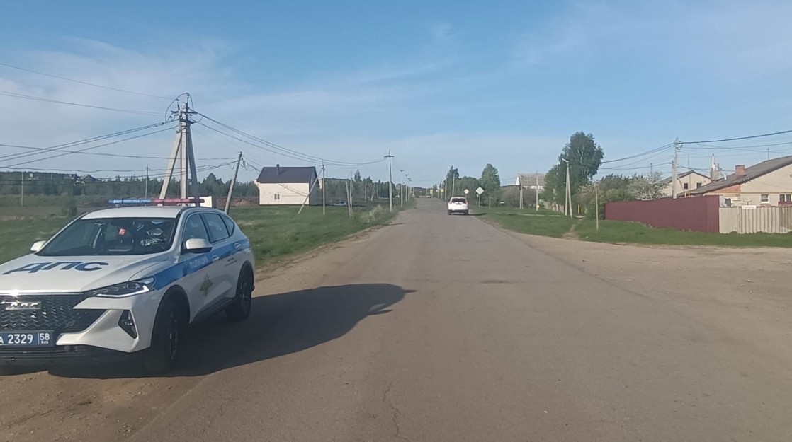 В Мокшане ищут водителя мотоцикла, сбившего пенсионера