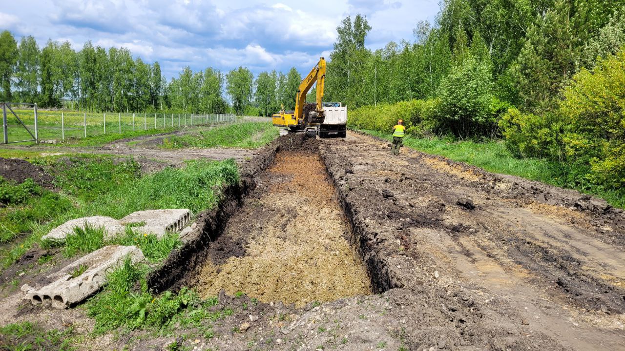 Валерий Костин проинспектировал ход дорожных работ в Кузнецком районе