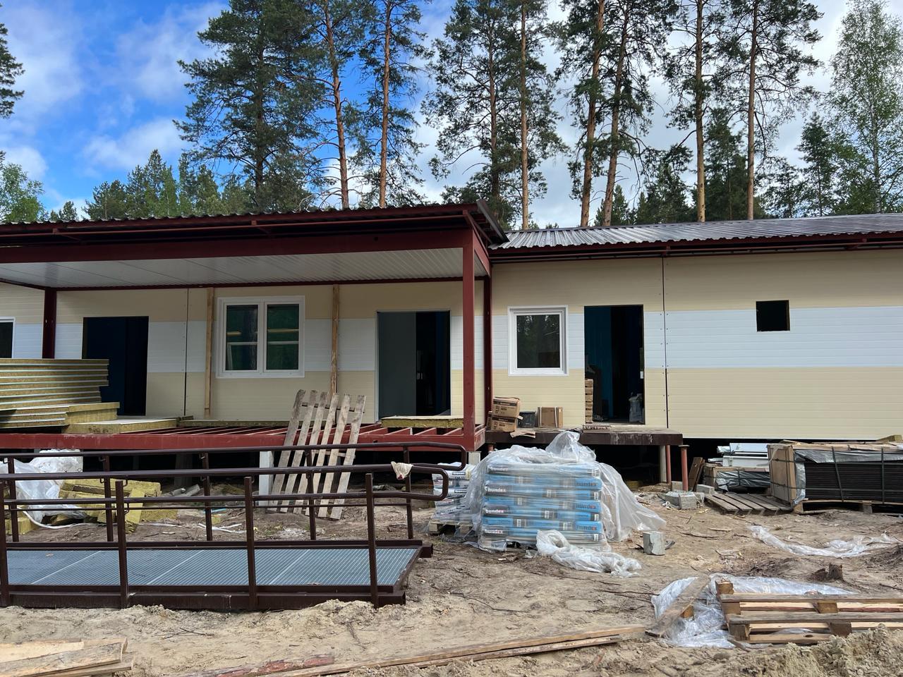 В пензенском лагере «Меридиан» возводят два новых корпуса