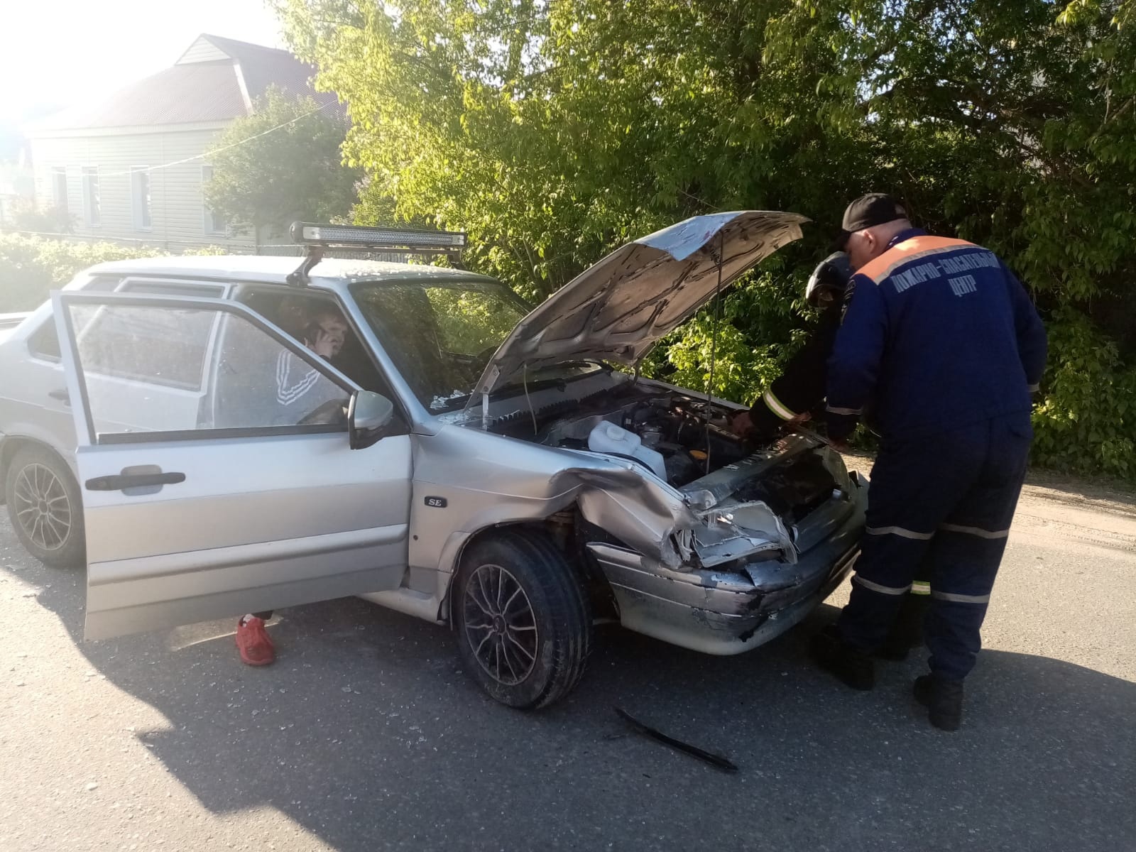 В Городищенском районе спасатели выезжали на место жесткого ДТП