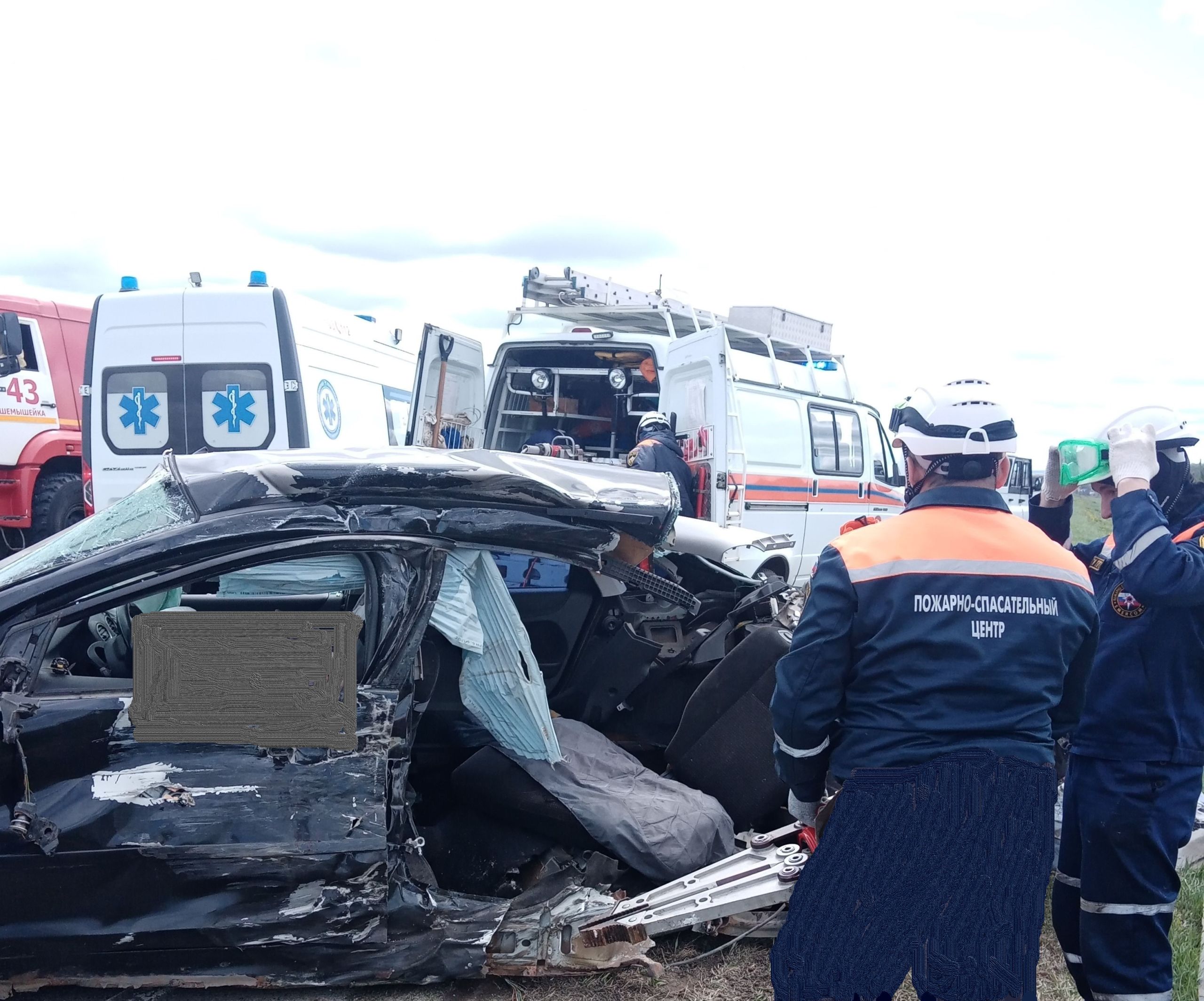 На трассе «Пенза – Шемышейка» предотвратили возгорание машины с людьми