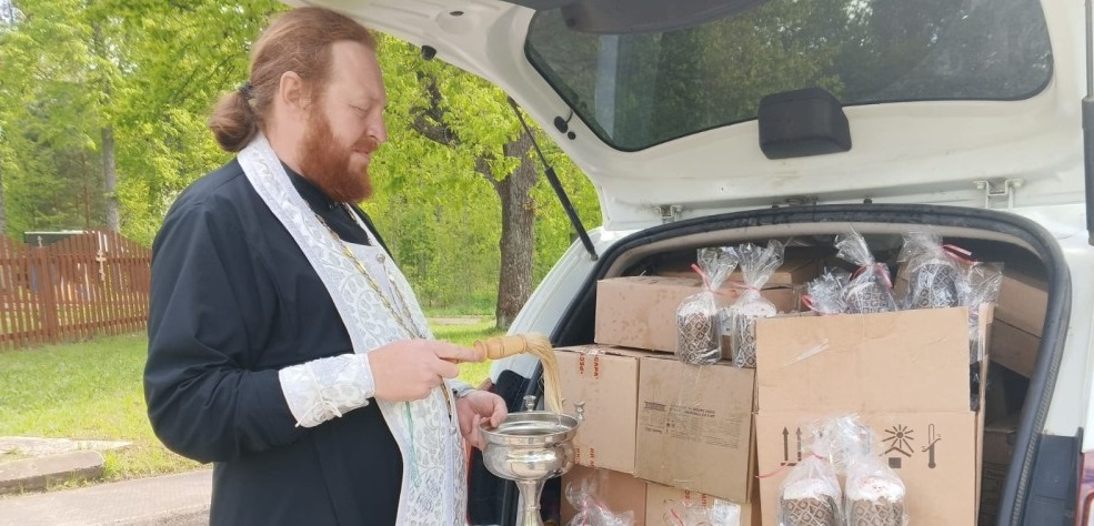 Пензенская епархия отправила пасхальные гостинцы в зону СВО