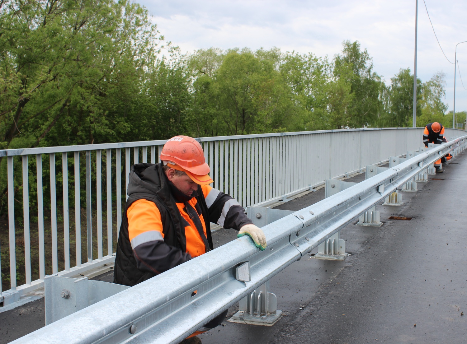 В Нижнеломовском районе завершается реконструкция почти 113-метрового моста