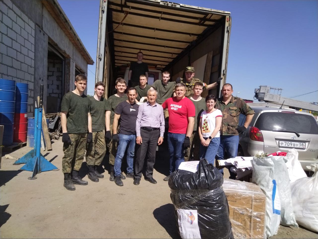 В Пензенской ОПОРЕ РОССИИ сообщили об отправке нового гуманиратного груза на СВО