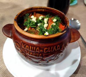 Пшённая каша с сыром на завтрак