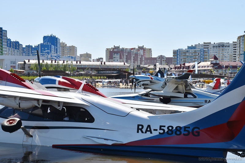 Первый российский гидроавиаслёт «Крылья Спутника» в Пензе поразил масштабом