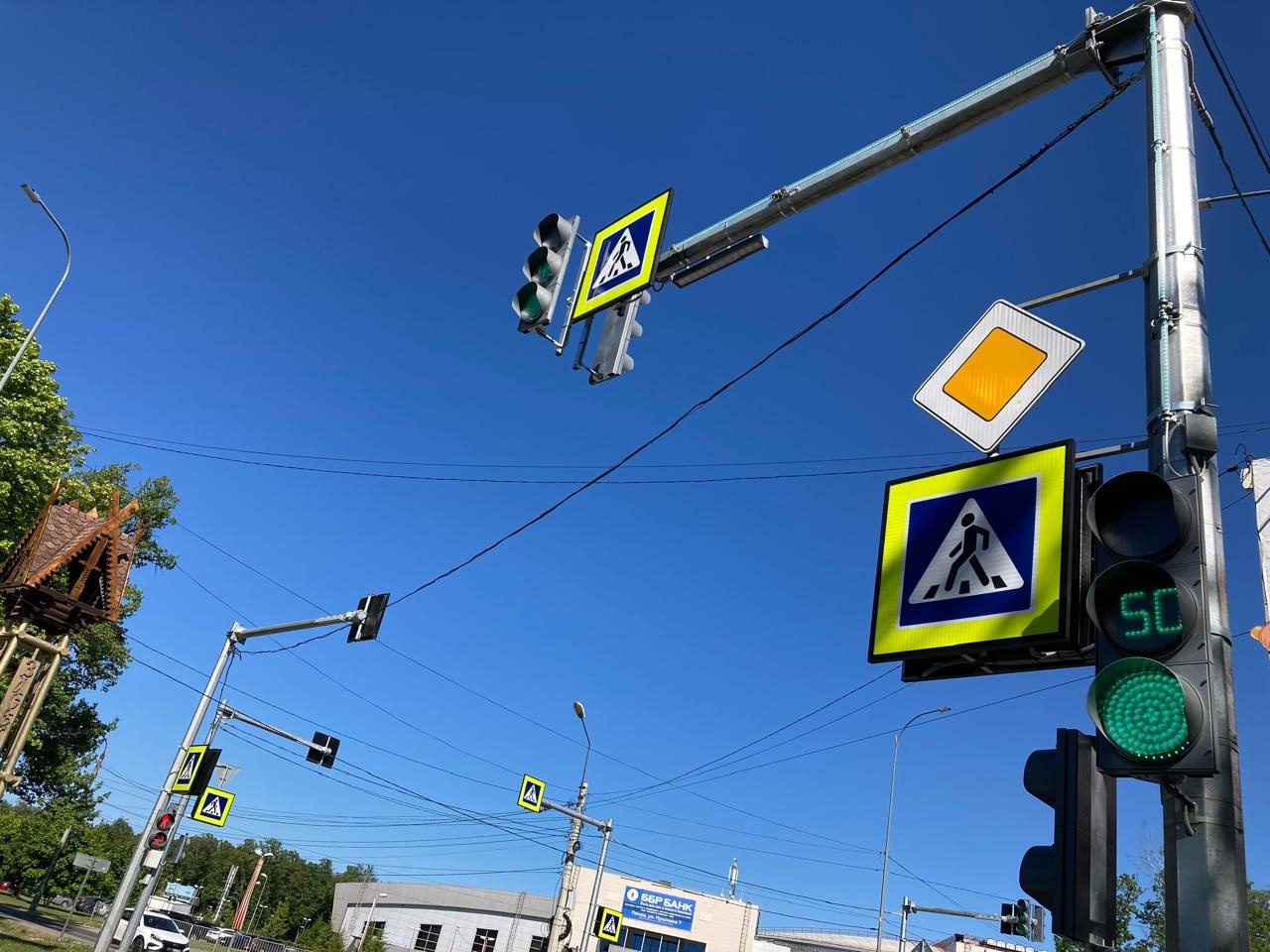 В Пензе начали работать семь обновленных светофоров