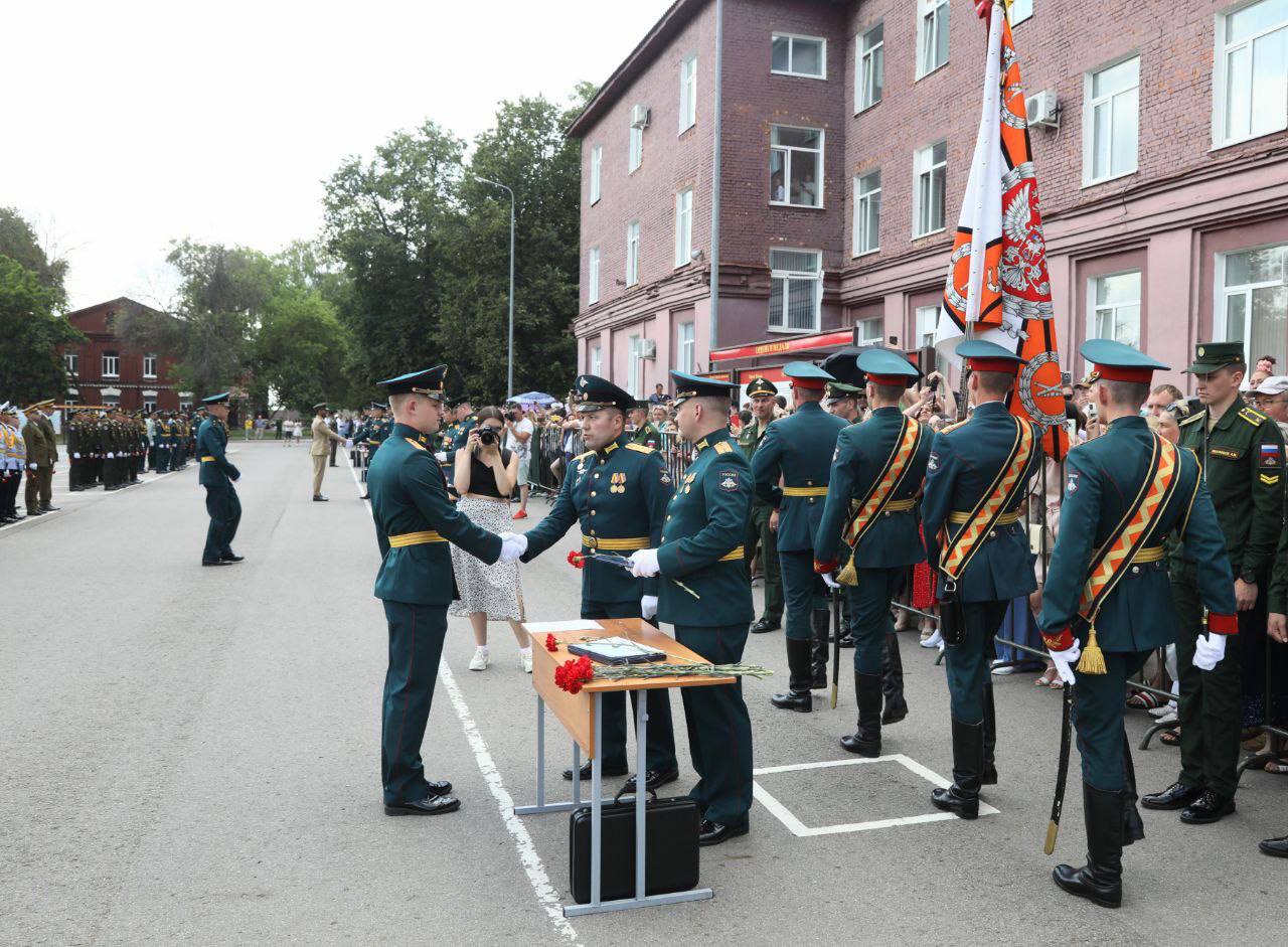 Пензенский артиллерийский институт выпустил 250 новых офицеров