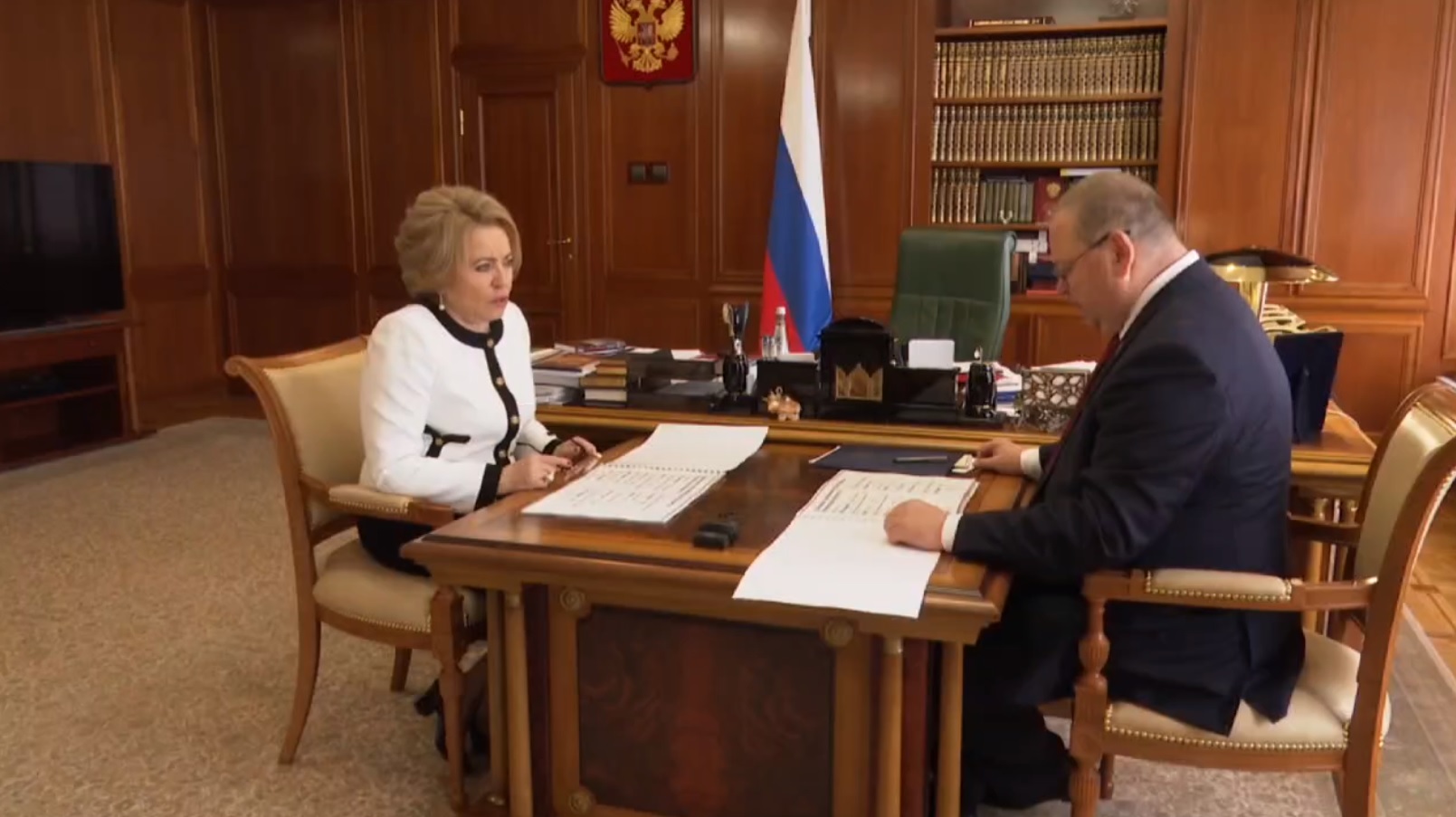 Олег Мельниченко рассказал Валентине Матвиенко о развитии Пензенской области