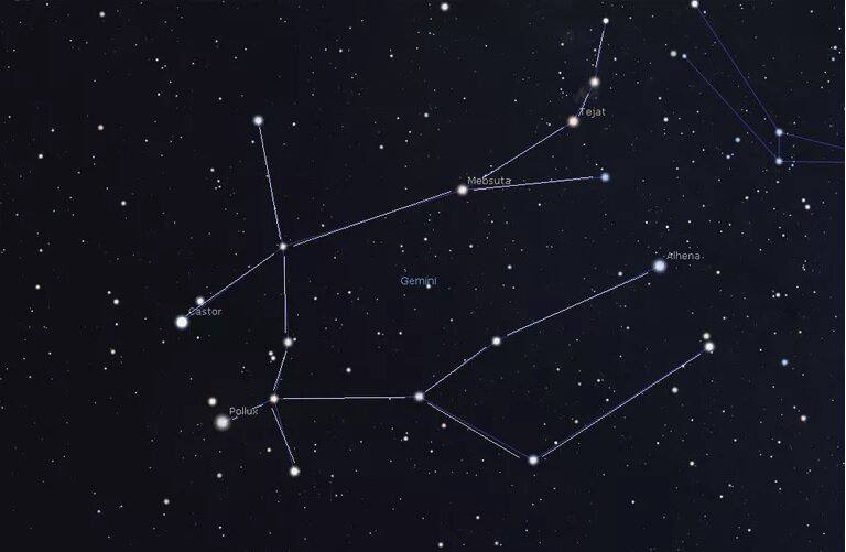 9 июня пензенцы смогут увидеть редкую звезду в созвездии Близнецов