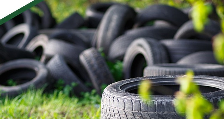 В Пензенской области утилизировали почти 500 тонн старых шин за полгода