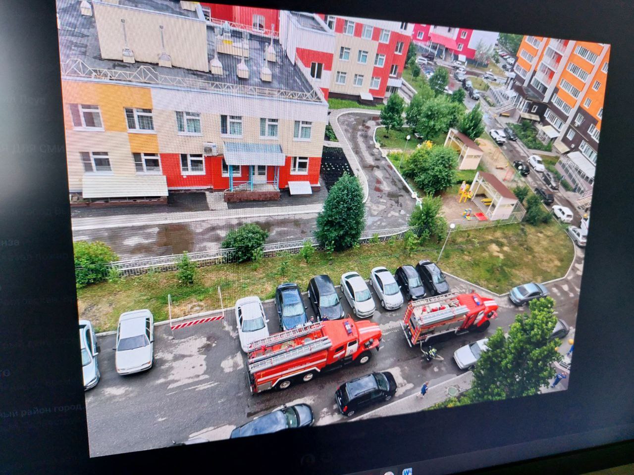 В Засечном на улице Радужная из горящей квартиры спасли человека