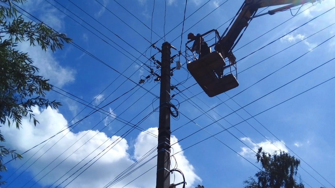 В Сердобске на улице Красная установили 70 новых светодиодных светильников