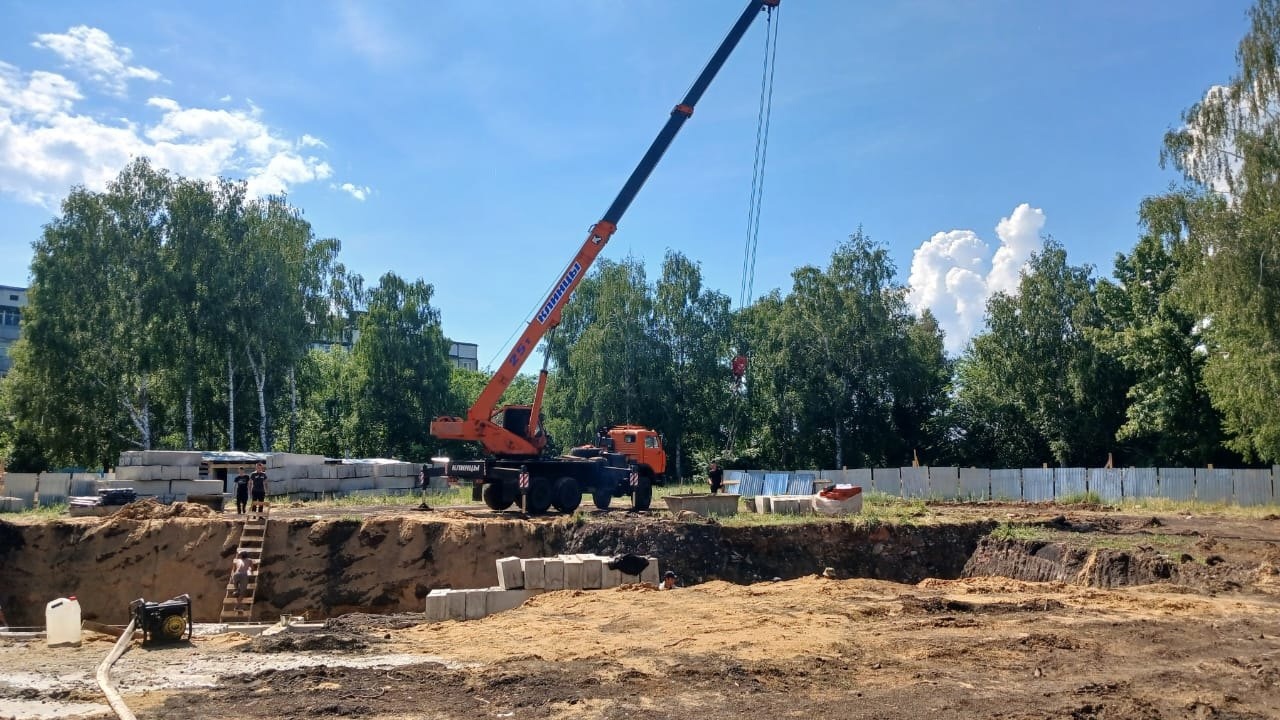 В Сердобске начали строить новый 8-квартирный дом