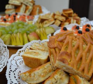 ПП-рулет к чаю без муки и сахара