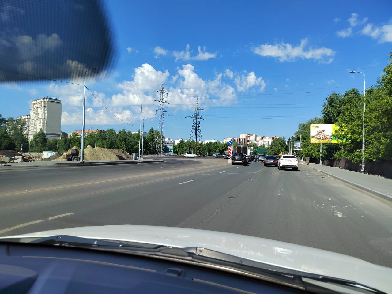 Пензенцы отметили отсутствие пробки на Антонова и Измайлова