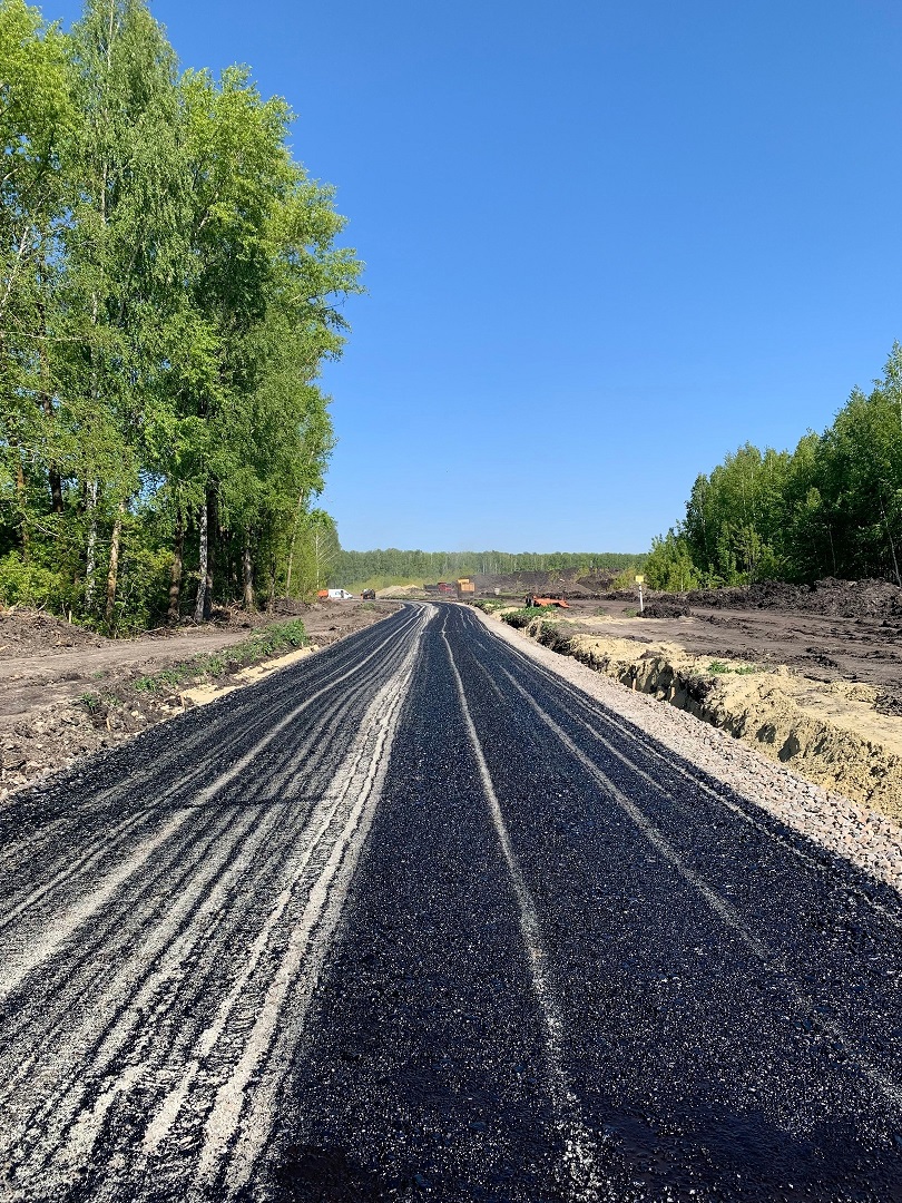 На каком этапе находится строительство новой дороги в мкр Заря