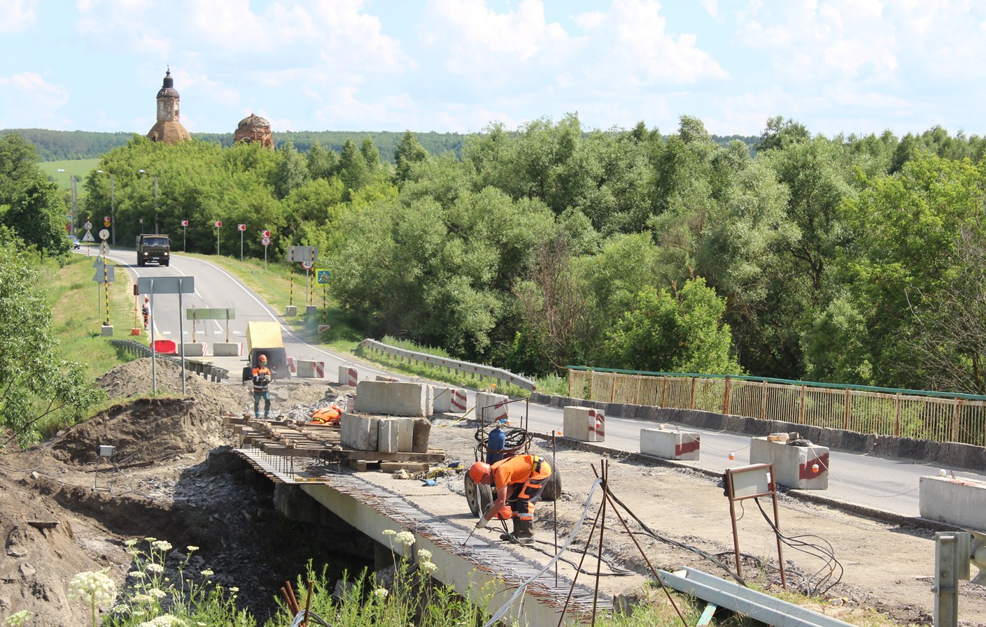В Пензенском районе мост через реку Ардым отремонтируют к сентябрю