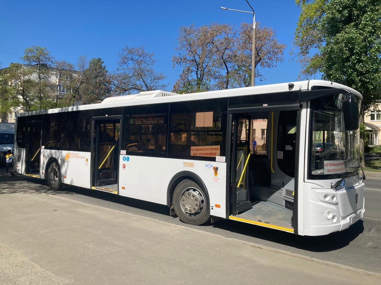 В Заречном новые автобусы оставят белоснежными