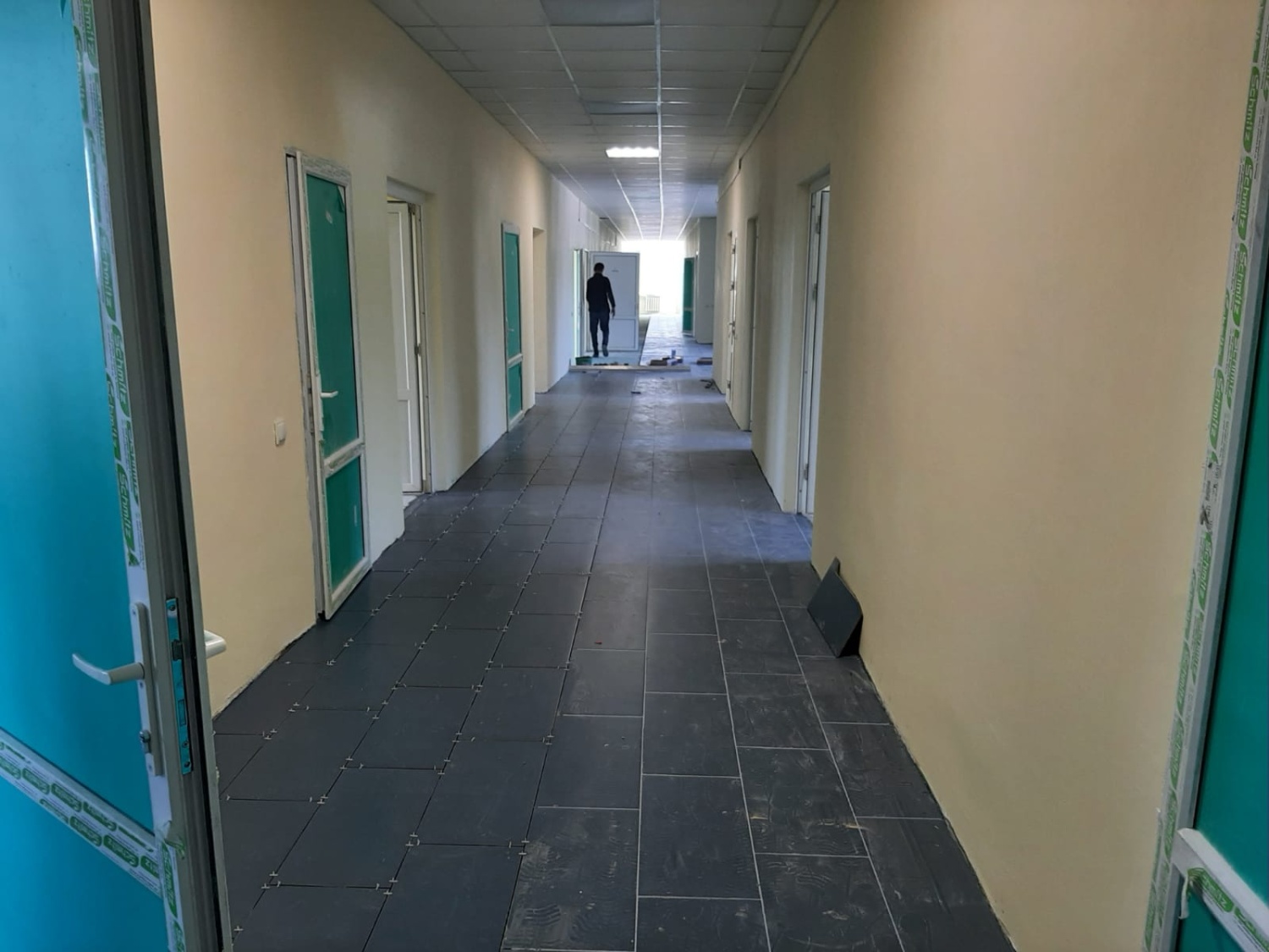 Как двигается ремонт Башмаковской больницы