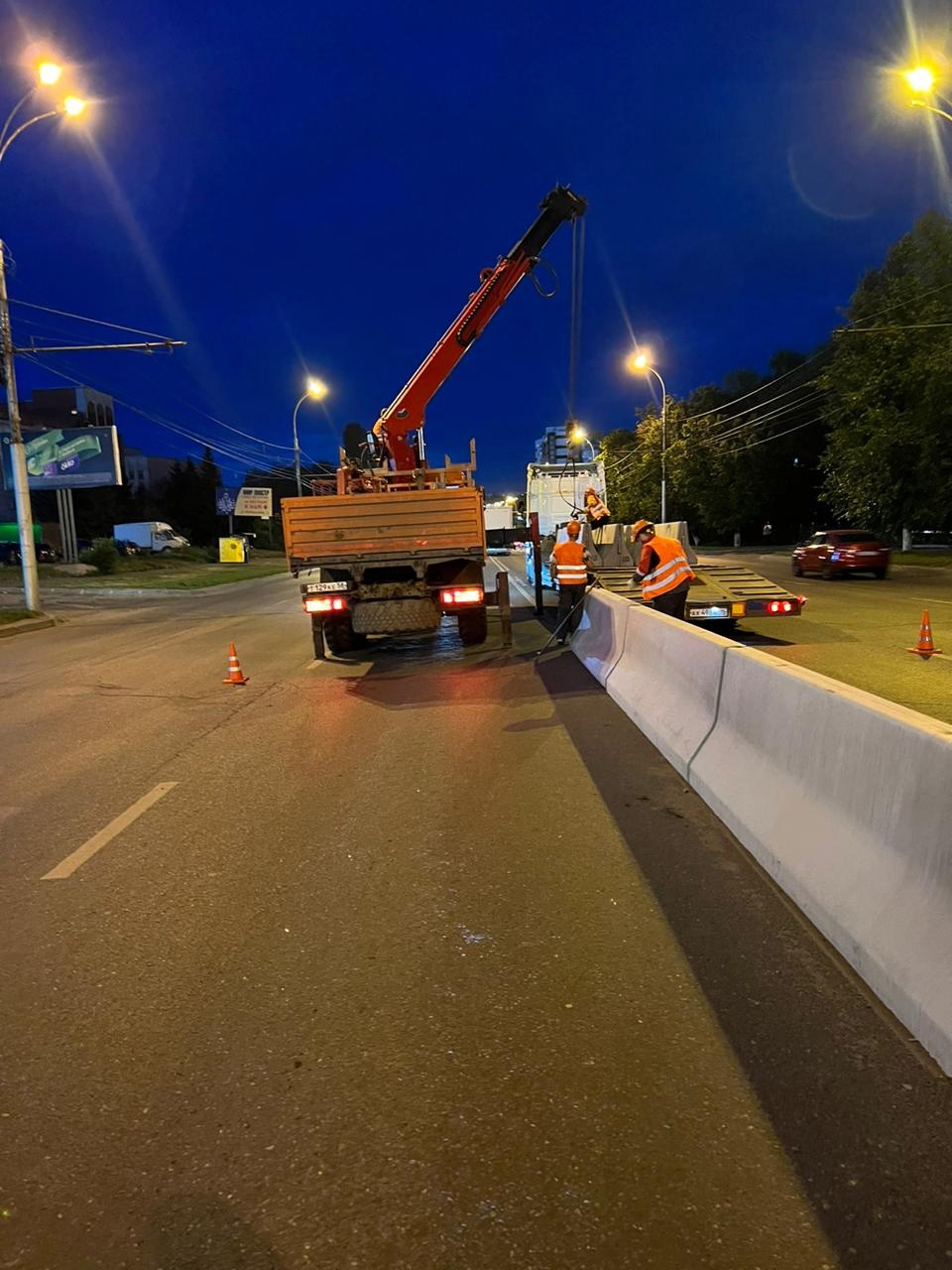 Пензенцам рассказали на каком участке проспекта Победы будут стоять бетонные блоки