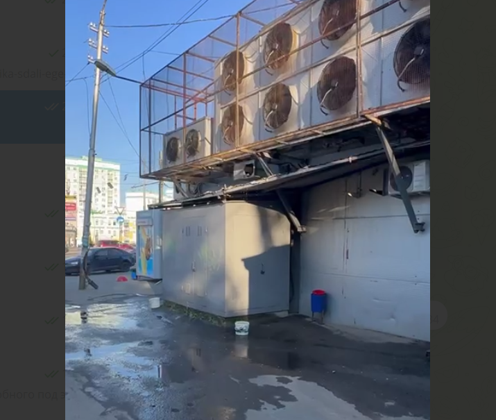 Пензенцы пожаловались на потоп от кондиционеров на Экспериментальной