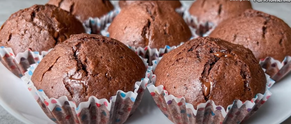 Шоколадный ПП-кекс за 5 минут
