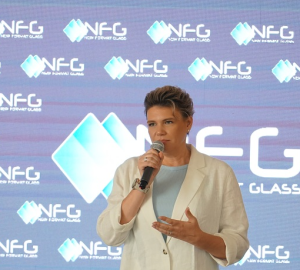 Ольга Изранова презентовала новый проект по производству закаленного стекла NFG