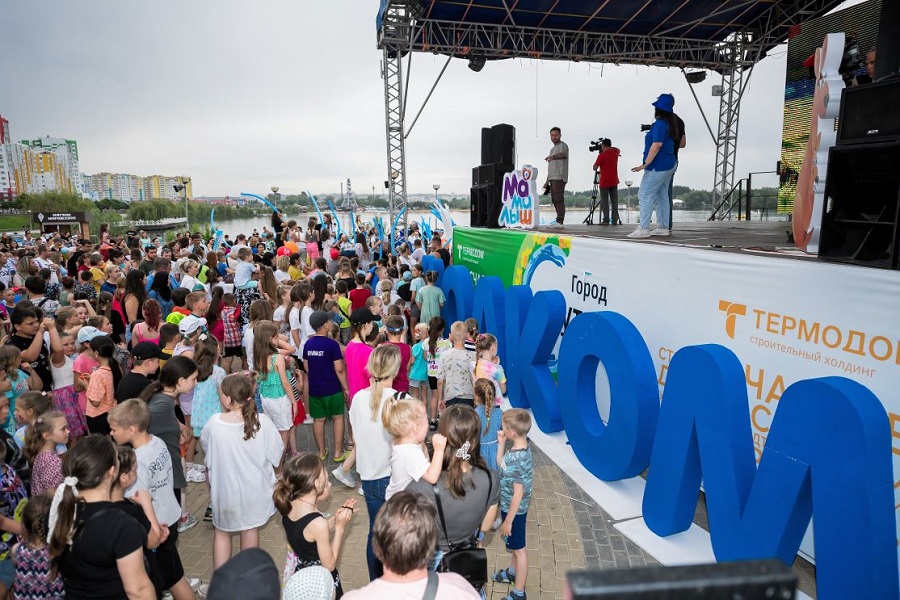 Маленьких жителей города Пензы поздравили с Днем защиты детей