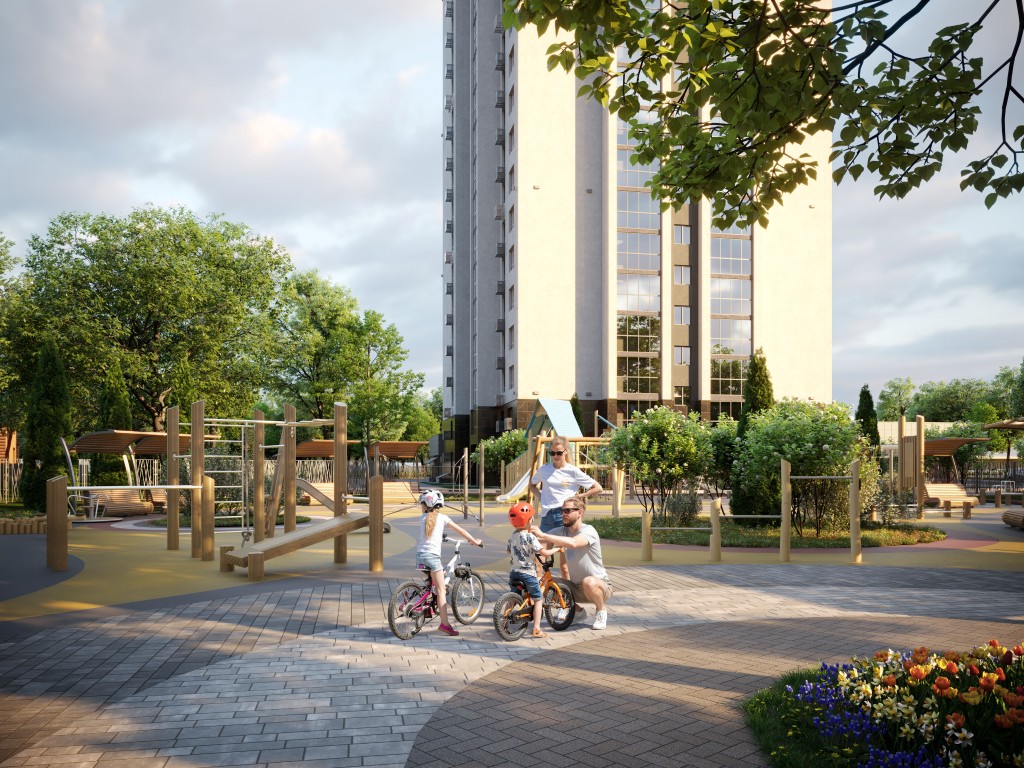 До конца июня в арбековском ЖК Баланс квартиры продаются с отделкой комфорт-класса