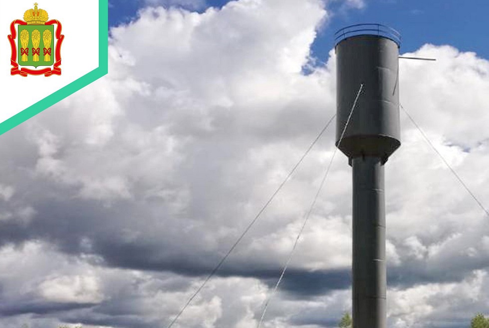 В Башмаковском районе капитально отремонтировали водонапорную башню и водопровод