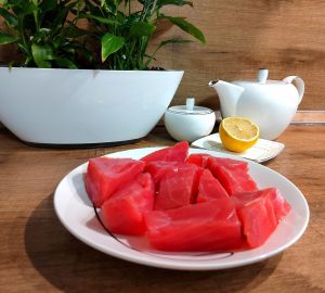 Запеченная семга с нежным сливочным соусом