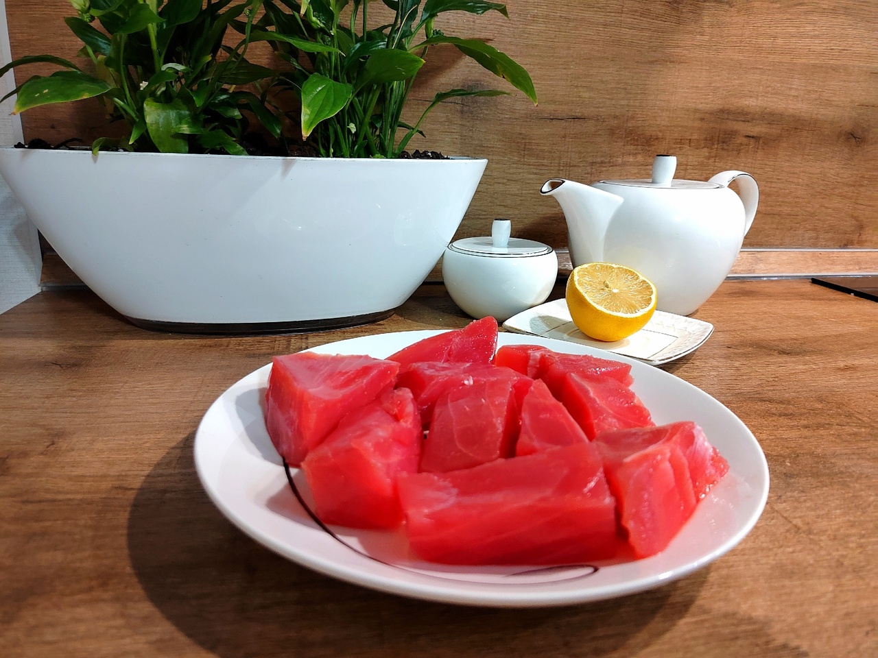 Запеченная семга с нежным сливочным соусом