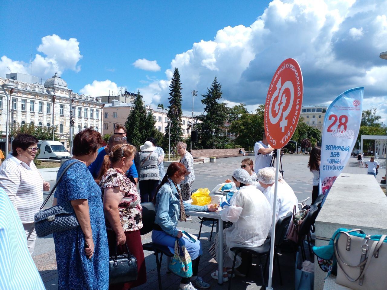 В Пензе больше 115 человек проверили на заражение гепатитом