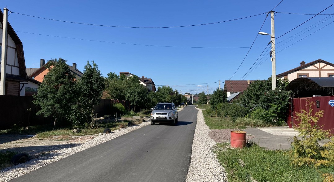 В Междуречье завершился ремонт дорог в частном секторе