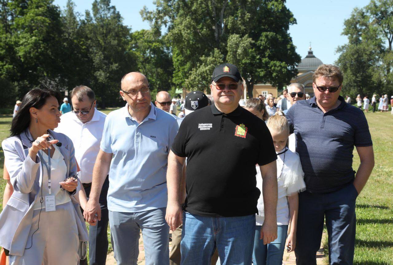 Олег Мельниченко посетил Лермонтовский праздник в Тарханах. Фотогалерея