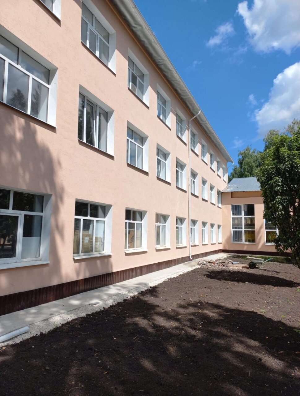 В Спасске завершить ремонт школы №1 планируют в середине августа