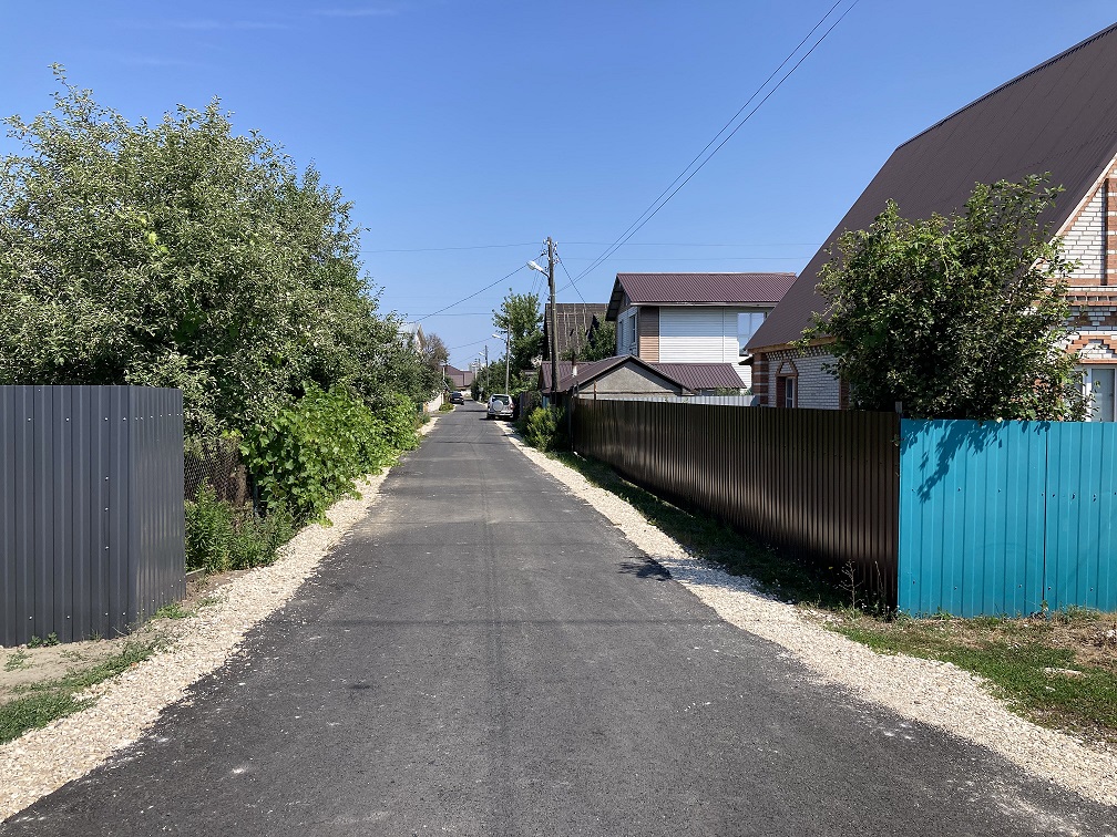 В Пензе в рамках нацпроекта ремонтируют 123 улицы частного сектора