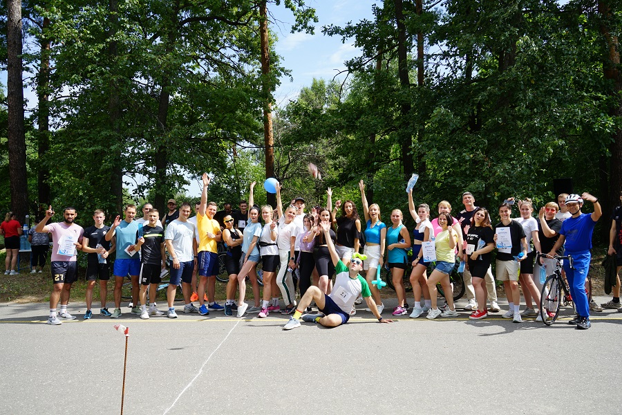 В Пензе участники Дионисиады провели соревнования по многоборью