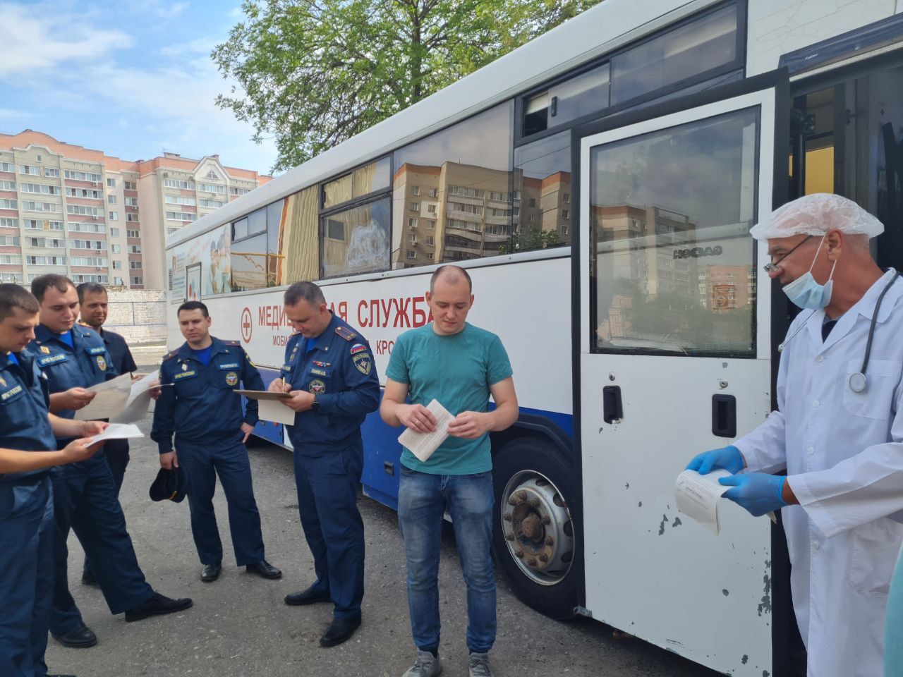 Пензенские спасители стали донорами