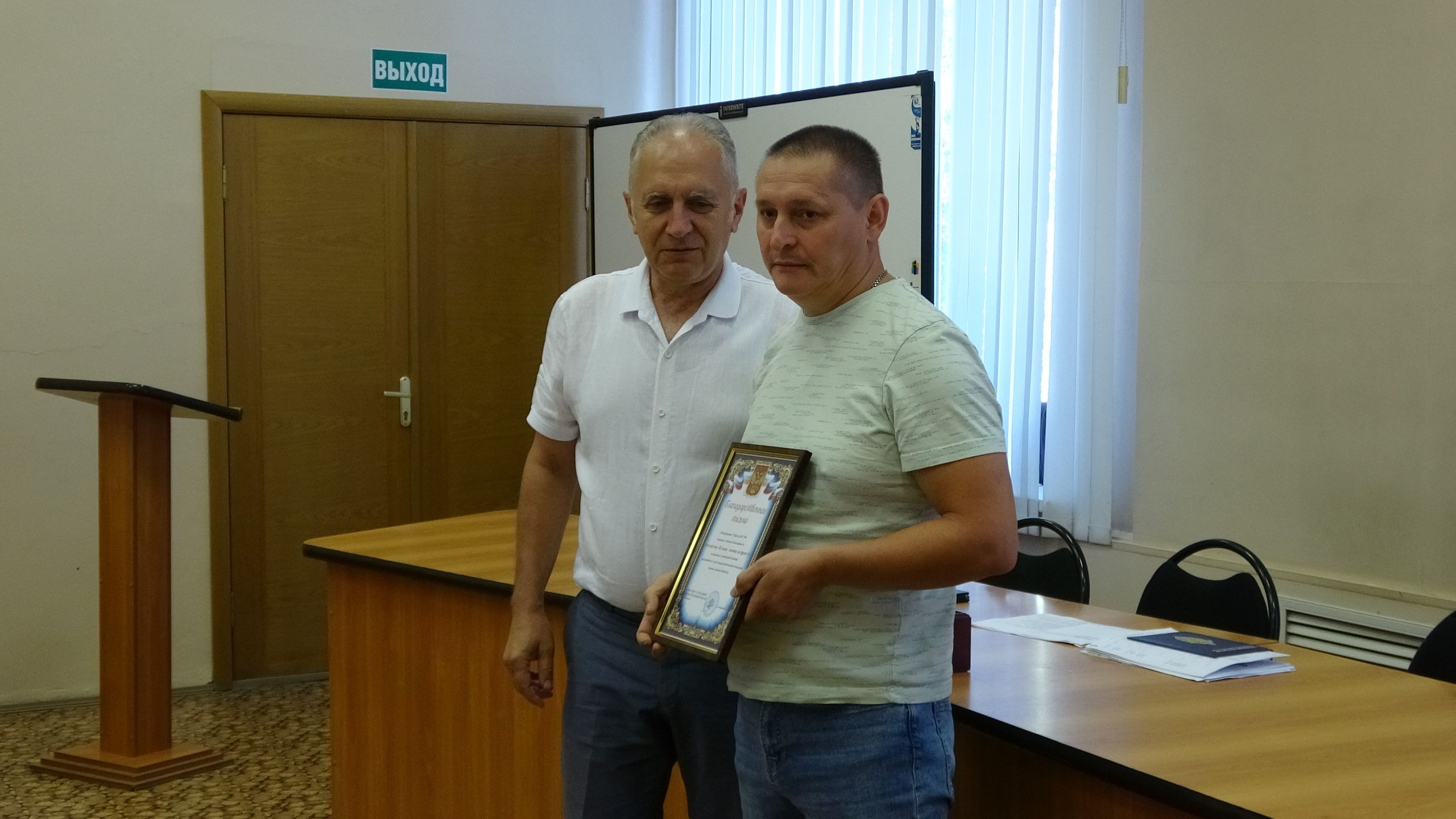 Кузнецк получил благодарность от командования войсковой части