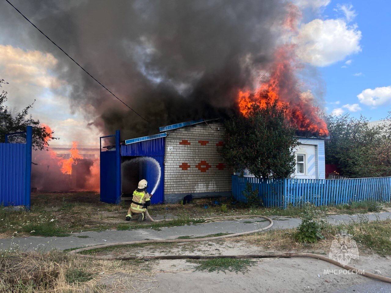 В МЧС рассказали о пострадавших в пожаре в Кузнецке