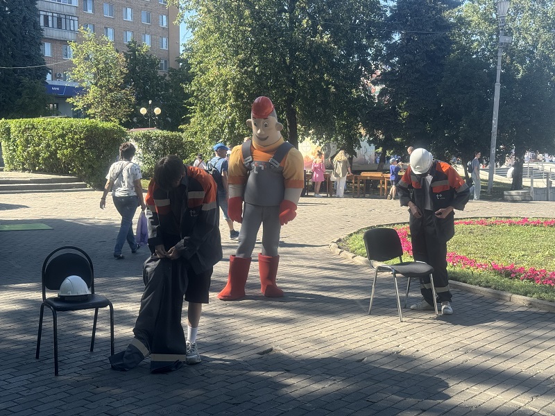 В Пензе молодые энергетики приняли участие в общегородском Дне молодежи