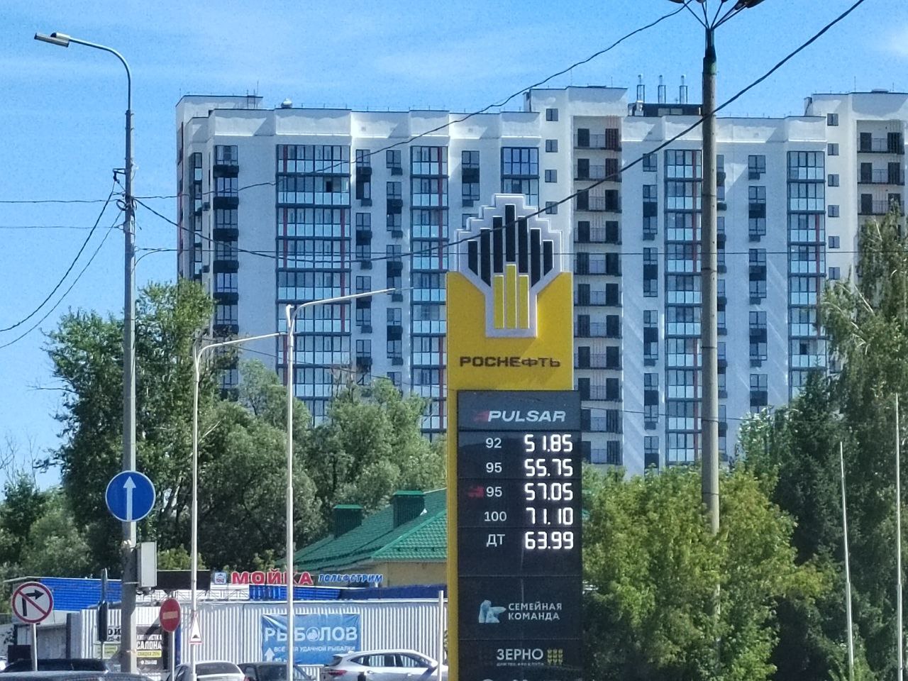 Цены на бензин в Пензе выросли на 15 копеек за сутки